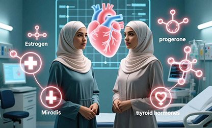 هورمون های زنانه و بیماری قلبی